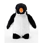 Tudor Photo Cozy Plush Penguin Microwaveable Warmer, Black/ White