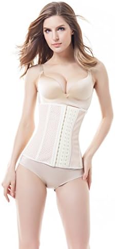 Women Latex Waist Trainer Corset Waist Cincher Shapewear-Hourglass Body Shaper