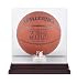 Minnesota Timberwolves Mahogany Logo Basketball Display Case