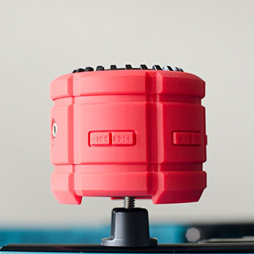 Rover IPX7 Waterproof Bluetooth Speaker with YakAttack Rail Kayak Mount