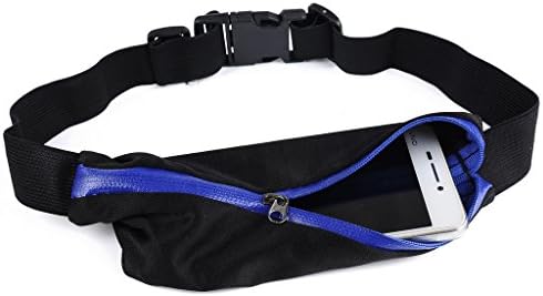 Wailea Fitness Workout Belt - Running Belt Pouch - for Men Women Teens Athletes - Exercise Jogging Fitness Cycling Traveling - Holds Phone Money IDs