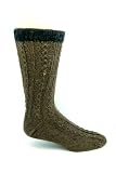 Alpaca Cable Hand Knit Socks