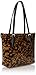 Anne Klein Perfect Tote Small Shoulder Bag, Brown Multi/Black, One Size