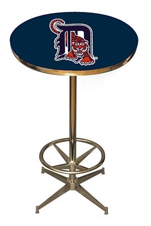 MLB Team Pub Table Style: Detroit Tigers