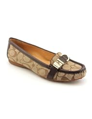 Coach Signature Flores Loafer (Khaki/Chestnut, 8.5)