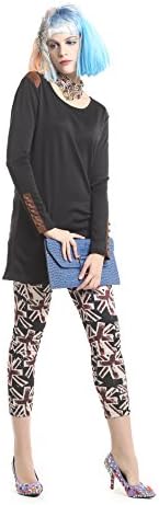 Polarfox Women's Hoodies Sweatshirt Long Sleeves Emoji Sweater Black XXL