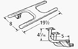 'Burner Asmby, H Twn 2.25 , Ss, 19.5 X 8; Th'