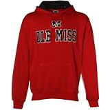 NCAA Mississippi Rebels Cardinal Classic Twill Hoody Sweatshirt