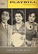 April 1960 Playbill: Toys in the Attic - Robards & Stapleton