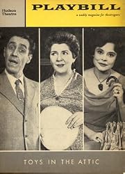 April 1960 Playbill: Toys in the Attic - Robards & Stapleton
