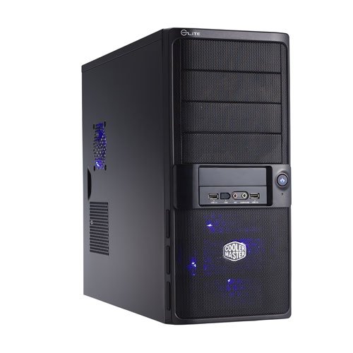 Cooler Master Elite 335 ATX Mid Tower Case Black - RC-335-KKN1-GP