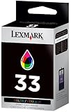 Lexmark #33 factory (OEM) Color Print Cartridge