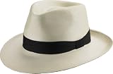 Panador Classic Tear-drop Fedora Panama Hat