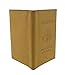 Tan Leather USA Embossed Passport Holder Cover