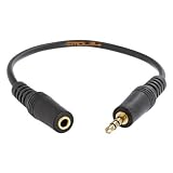 Stereo Audio Headphone Extension Cable 3.5mm 6in inch
