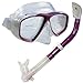 PROMATE Snorkeling Scuba Dive DRY Snorkel Mask Gear Set