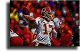 Completely Handpainted American Football Sport Painting, Custom Order FL4886, Oil on Canvas, with Option to Paint Jerry, Brett & Co. from Any Other Favorite Photograph or Picture, Unframed, Size 16" x 24" inch