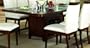 Elmhurst Dining Table and Wine Storage By Homelegance Furniture
