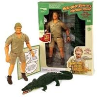 Steve Irwin Talking Crocodile Rescue Action Figure