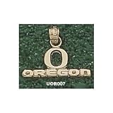 Univ Of Oregon O Oregon 5/16 Pendant (Gold Plated)