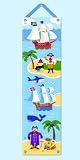 Pirates Canvas Growth Chart by Olive Kids