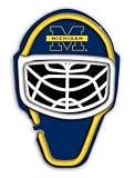 University of Michigan Wolverines Neon Hockey Helmet