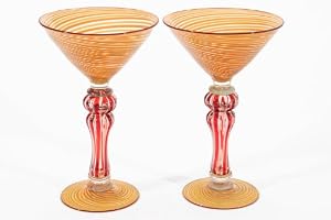 Amber Martini Set