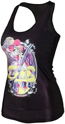 Toyslands Parody Cartoon Zombies Disney Princess and Beast Sleeveless T-shirt Tank