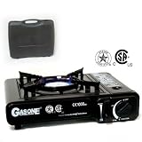 Deluxe Portable Gas Stove CSA Approved With Free Carry Case
