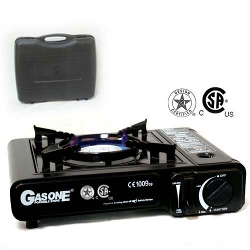 Deluxe Portable Gas Stove CSA Approved With Free Carry Case
