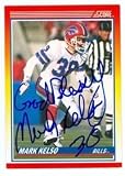 Mark Kelso autographed Football Card (Buffalo Bills)