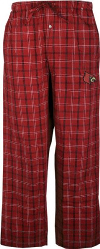 Buy Louisville Cardinals Division Plaid Woven Pants