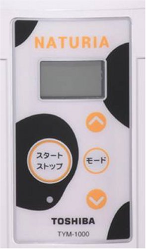 Cover image : TOSHIBA ヨーグルト工房 NATURIA ヨーグルトメーカー TYM-1000(W) ホワイト