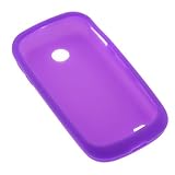 GTMax Purple Soft Rubber Silicone Skin Protector Cover Case for AT&T Samsun ....
