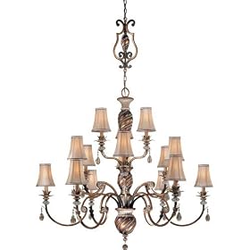 Minka Lavery Aston Court 1749-206 Large 15-LT 900w (47H x 50W) Chandelier Lighting in... by Minka
