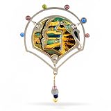 Cat Gazing at the Moon Pin from the Artazia Collection #060 NP OP