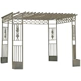 Parklan Heritage La Fluer Series 10' x 11' Pergolas, Desert Stone