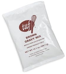 Total Ultimate Foods Brown Gravy Mix, 14.1-Ounce Pouch (Pack of 6)