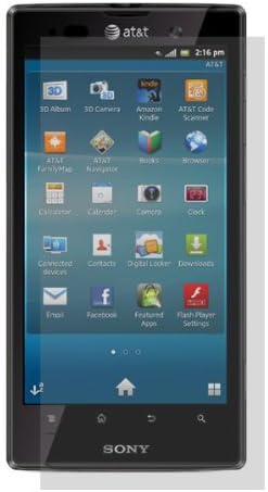 RND 3 Screen Protectors for SONY Xperia ION (Anti-Fingerprint/Anti-Glare - Matte Finish) with lint cleaning cloths