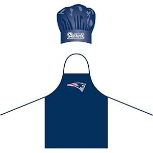 NFL New England Patriots Chef Hat and Apron Set