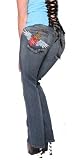 Hart Huntington Tattoo Art Jeans Winged Devil Heart Sizes 26 - 30
