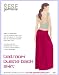 Sew Fast Sew Easy's Ballroom Bustle Back Skirt Sewing Pattern