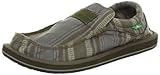 Sanuk Men's Kyoto LoaferOlive Stripe8 M US