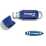 Integral Flash Memory 8GB Courier Pen Drive in Retail Packaging