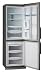 LG GCF409BSQW Silver Combination Refrigerator/Freezer with Built-in Water Dispenser