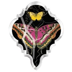 Mariposa Butterfly Fringe Studio Chandlier Crystal Drop Shape Magnet