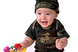 Green Camo Two-Piece Baby Gift Onesie Set-Protect the Environment (SS)