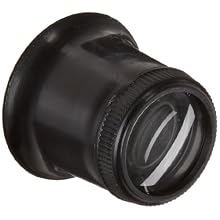 Donegan V350-2 Jewelers Eye Loupe with Lens, 5x Magnification, 2" Focal Length