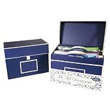 Value Set of 2 - 30 Handmade All Occasion Greeting Card Assortment with Decorative Reusable Organizer Boxes, 60 Total Cards