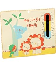 Room Thermometer Jungle Family